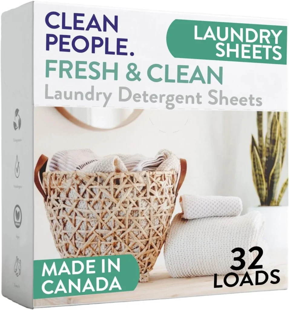 Travel Laundry Detergent Sheets