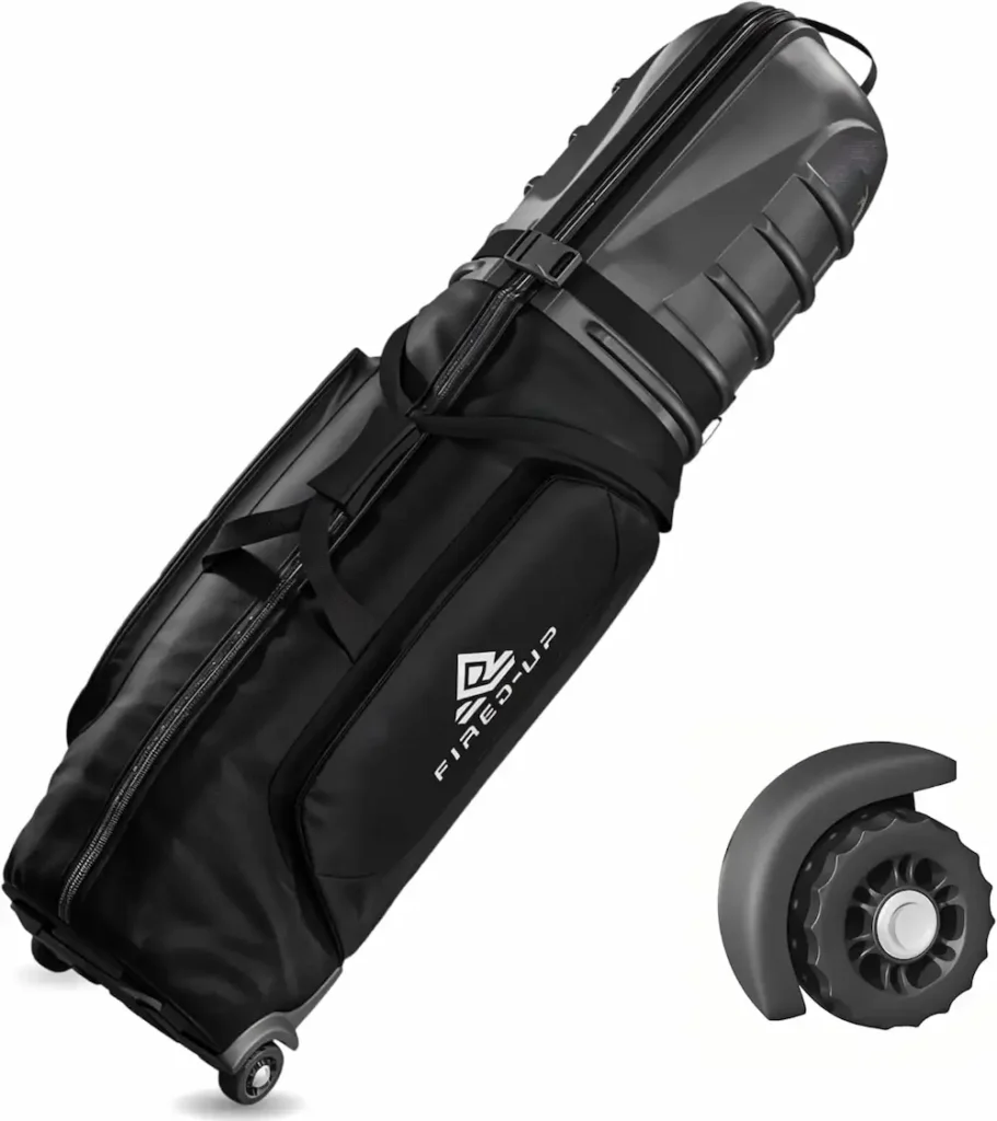 FIRED-UP Hard Top Golf Travel Bags