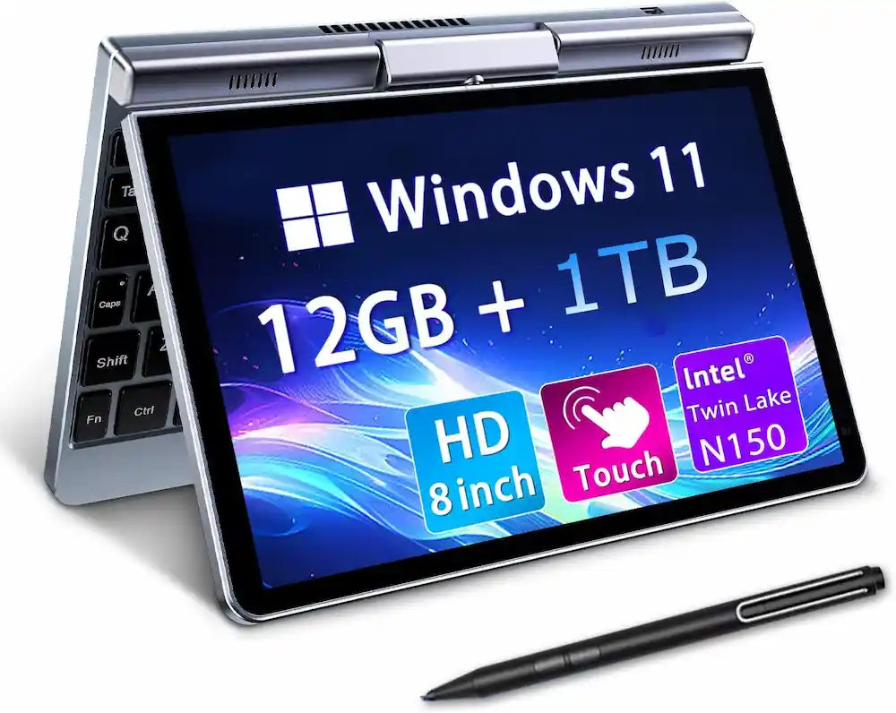 Mini Laptop 8" 2-in-1