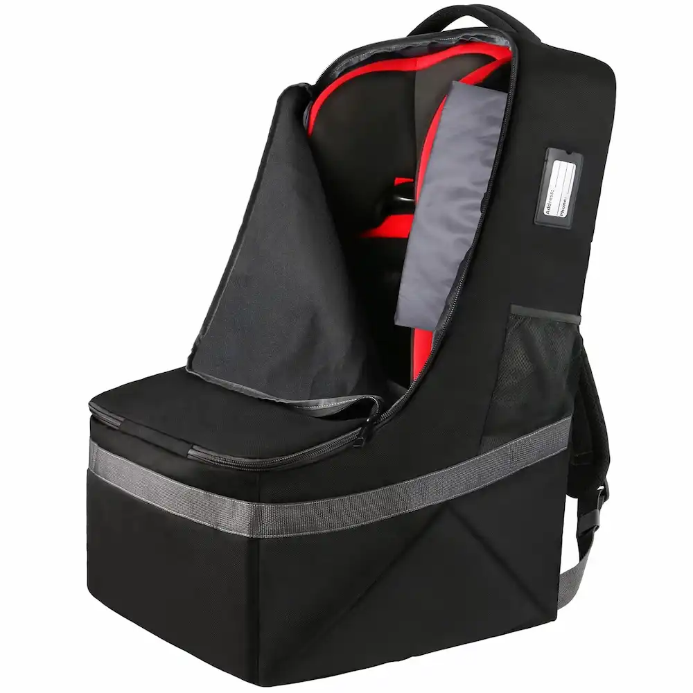 YOREPEK Padded Car Seat Travel Bag Backpack for Airplane