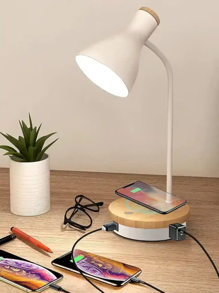 Desk Lamp with Charger