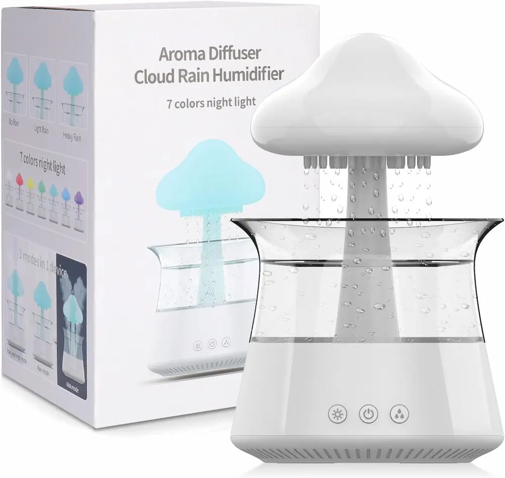 Cloud Rain Humidifier for Bedroom: The Ultimate Sleep Aid and Night Light
