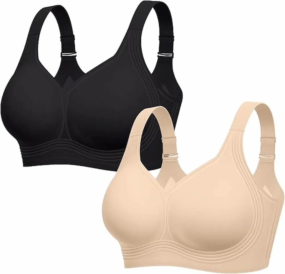 5 Best Bras for Women Supportive Wireless Push Up Bra Full Coverage